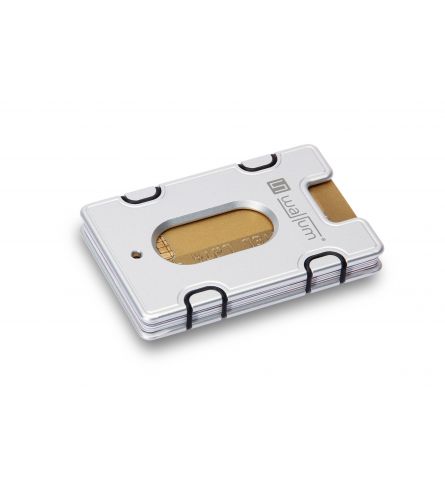 Wallum M1 Cardholder Wallet Silver