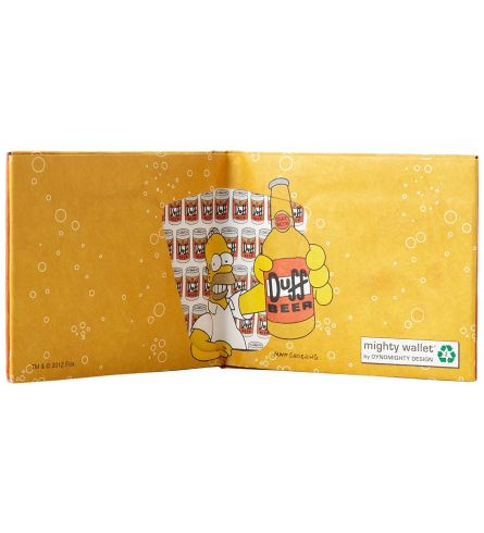 Mighty Wallet Simpsons Duff  Beer