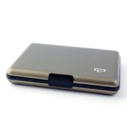 Ögon Card Case Large Dark Grey
