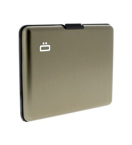 Ögon Card Case Large Dark Grey