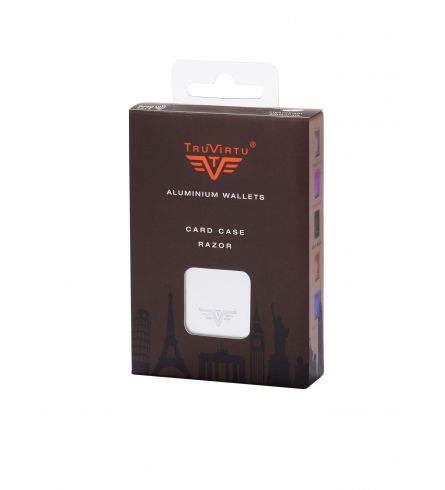 Tru Virtu Razor Card Case Silver Arrow