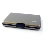 Ögon Card Case Large Dark Grey